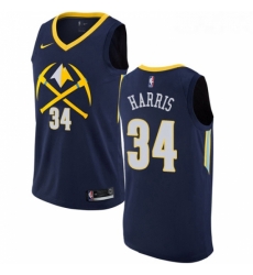 Womens Nike Denver Nuggets 34 Devin Harris Swingman Navy Blue NBA Jersey City Edition 