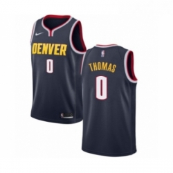 Youth Nike Denver Nuggets 0 Isaiah Thomas Swingman Navy Blue NBA Jersey Icon Edition 