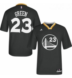 Womens Adidas Golden State Warriors 23 Draymond Green Authentic Black Alternate NBA Jersey