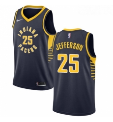 Womens Nike Indiana Pacers 25 Al Jefferson Swingman Navy Blue NBA Jersey Icon Edition