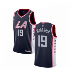 Womens Los Angeles Clippers 19 Rodney McGruder Swingman Navy Blue Basketball Jersey City Edition 