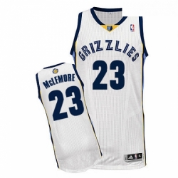 Youth Adidas Memphis Grizzlies 23 Ben McLemore Authentic White Home NBA Jersey 