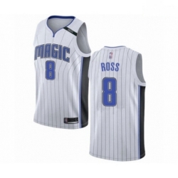 Mens Orlando Magic 8 Terrence Ross Authentic White Basketball Jersey Association Edition
