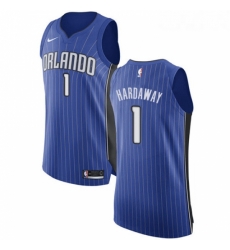 Womens Nike Orlando Magic 1 Penny Hardaway Authentic Royal Blue Road NBA Jersey Icon Edition