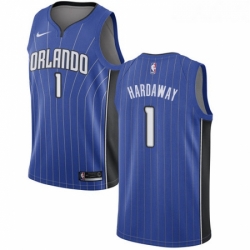 Womens Nike Orlando Magic 1 Penny Hardaway Swingman Royal Blue Road NBA Jersey Icon Edition