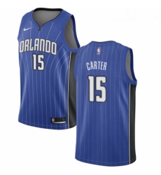 Womens Nike Orlando Magic 15 Vince Carter Swingman Royal Blue Road NBA Jersey Icon Edition