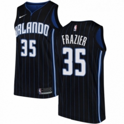 Womens Nike Orlando Magic 35 Melvin Frazier Authentic Black NBA Jersey Statement Edition 