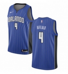 Womens Nike Orlando Magic 4 Arron Afflalo Swingman Royal Blue Road NBA Jersey Icon Edition 