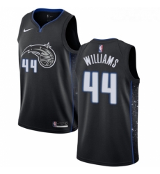 Womens Nike Orlando Magic 44 Jason Williams Swingman Black NBA Jersey City Edition