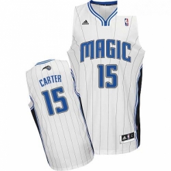 Youth Adidas Orlando Magic 15 Vince Carter Swingman White Home NBA Jersey