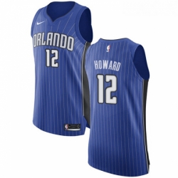 Youth Nike Orlando Magic 12 Dwight Howard Authentic Royal Blue Road NBA Jersey Icon Edition 