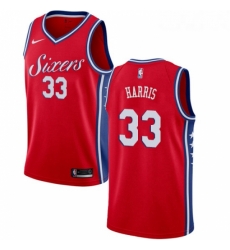 Youth Nike Philadelphia 76ers 33 Tobias Harris Red NBA Swingman Statement Edition Jersey 