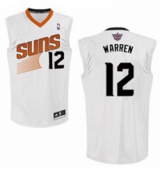 Womens Adidas Phoenix Suns 12 TJ Warren Swingman White Home NBA Jersey