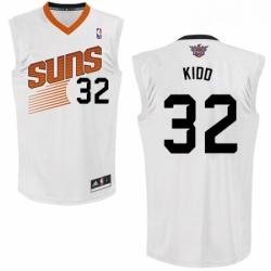 Womens Adidas Phoenix Suns 32 Jason Kidd Swingman White Home NBA Jersey