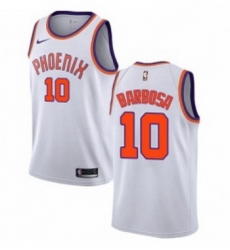 Womens Nike Phoenix Suns 10 Leandro Barbosa Authentic NBA Jersey Association Edition 