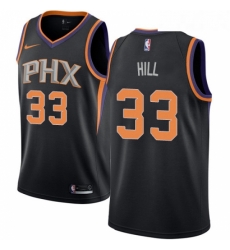 Womens Nike Phoenix Suns 33 Grant Hill Swingman Black Alternate NBA Jersey Statement Edition