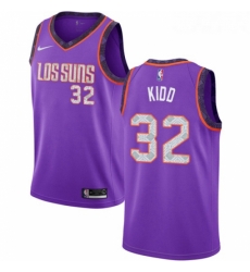 Youth Nike Phoenix Suns 32 Jason Kidd Swingman Purple NBA Jersey 2018 19 City Edition