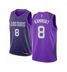 Youth Phoenix Suns 8 Frank Kaminsky Swingman Purple Basketball Jersey City Edition 