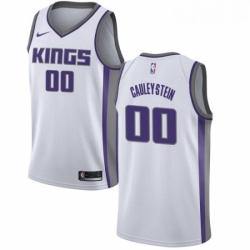 Mens Nike Sacramento Kings 0 Willie Cauley Stein Authentic White NBA Jersey Association Edition 