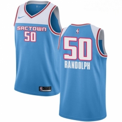 Mens Nike Sacramento Kings 50 Zach Randolph Swingman Blue NBA Jersey 2018 19 City Edition 