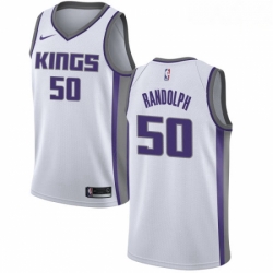 Mens Nike Sacramento Kings 50 Zach Randolph Swingman White NBA Jersey Association Edition 