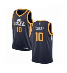 Youth Utah Jazz 10 Mike Conley Swingman Navy Blue Basketball Jersey Icon Edition 