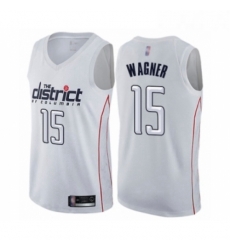 Womens Washington Wizards 15 Moritz Wagner Swingman White Basketball Jersey City Edition 