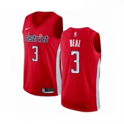 Youth Nike Washington Wizards 3 Bradley Beal Red Swingman Jersey Earned Edition 