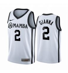 Memorial #2 Gianna Bryant Forever Mamba Jersey White