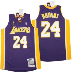 Men Los Angeles Lakers 8 Kobe Bryant Blue 2008 09 Throwback Jerseys