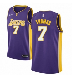 Youth Nike Los Angeles Lakers 7 Isaiah Thomas Authentic Purple NBA Jersey Icon Edition 