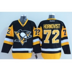 NHL Pittsburgh Penguins #72 hornqvist black-yellow jerseys