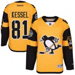 Penguins #81 Phil Kessel Black 2017 Stadium Series Stitched NHL Jersey