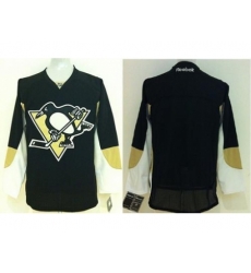 Kids Pittsburgh Penguins Black Blank NHL Jerseys