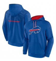 Men Buffalo Bills Royal Defender Evo Pullover Hoodie