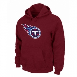 NFL Mens Nike Tennessee Titans Logo Pullover Hoodie Red