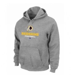 NFL Mens Nike Washington Redskins Critical Victory Pullover Hoodie Grey