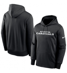 Men Arizona Cardinals Nike Fan Gear Wordmark Performance Pullover Hoodie Black