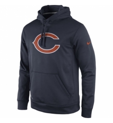 NFL Chicago Bears Nike Practice Performance Pullover Hoodie Navy