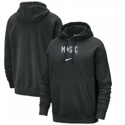 Men Orlando Magic Black 2023 24 City Edition Essential Club Pullover Hoodie