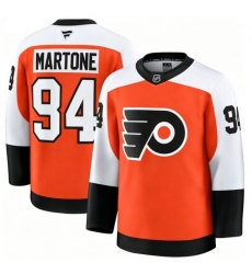 Men Philadelphia Flyers #94 Porter Martone Orange #94 Stitched NHL Hockey Jersey Men Philadelphia Flyers #94 Porter Martone Orange #94 Stitched NHL Hockey Jersey