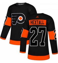 Youth Adidas Philadelphia Flyers 27 Ron Hextall Premier Black Alternate NHL Jersey 