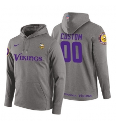 Men Women Youth Toddler All Size Minnesota Vikings Customized Hoodie 006