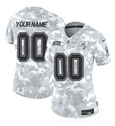 Women Tampa Bay Buccaneers Active Player Custom 2024 F U S E Arctic Camo Salute To Service Limited Stitched Football Jersey