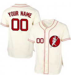 Men Women Youth Toddler All Size Boston Red Sox Cream Customized Cool Base New Design Jersey