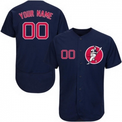 Men Women Youth Toddler All Size Boston Red Sox Navy Customized Flexbase New Design Jersey