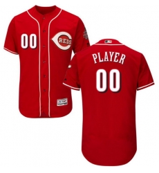 Men Women Youth All Size Cincinnati Reds Custom Flex Base Jersey Red