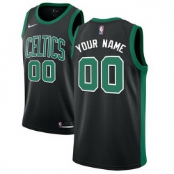 Men Women Youth Toddler All Size Nike Boston Celtics Customized Authentic Black NBA Statement Edition Jersey