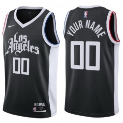 Men Women Youth Toddler LOS ANGELES CLIPPERS Custom Nike NBA Stitched Jersey Black