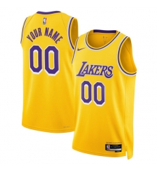 Men Women Youth Toddler LOS ANGELES LAKERS Custom Nike NBA Stitched Jersey Gold Men Women Youth Toddler LOS ANGELES LAKERS Custom Nike NBA Stitched Jersey Gold